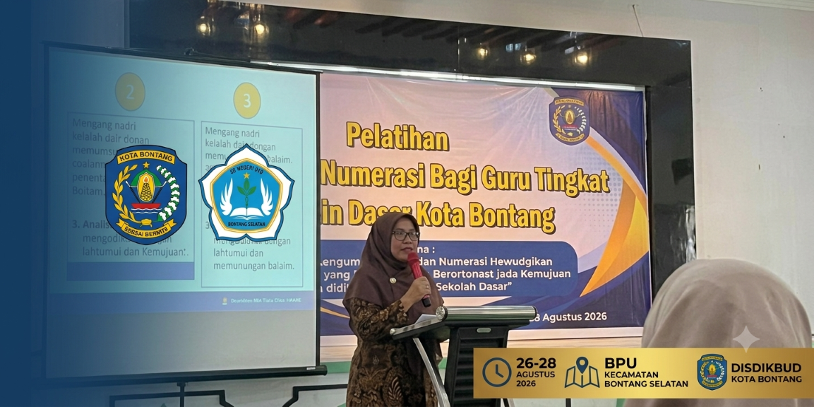 Tingkatkan Kualitas Pendidikan, Tiga Guru SDN 010 Bontang Selatan Antusias Ikuti Hari Pertama Pelatihan Literasi dan Numerasi 2026